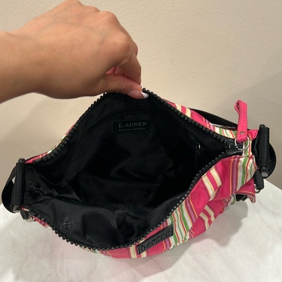 🔥Ralph Lauren Pink Striped Women's Bag🔥 - Picture 4 of 9